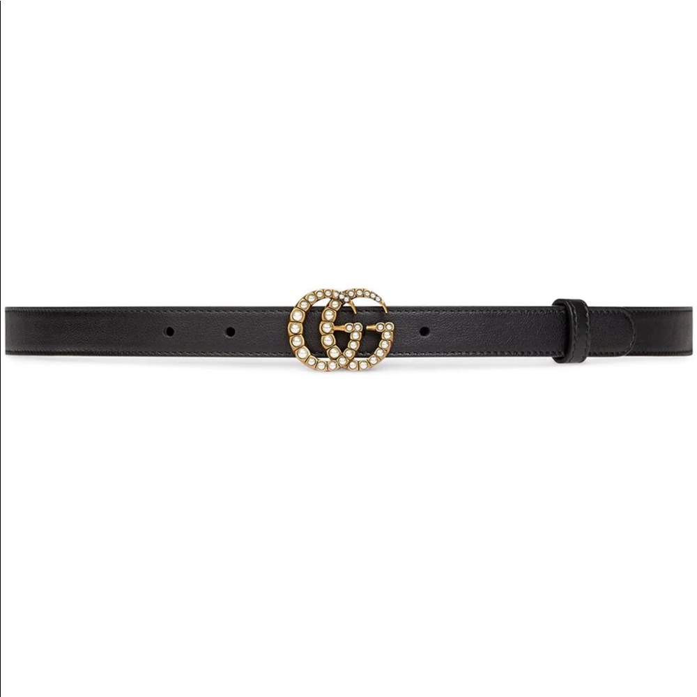 Gucci Marmont Pearl Belt
